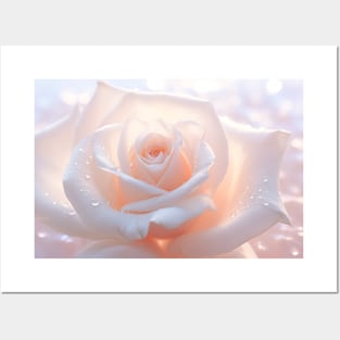 Rose Flower Petal Nature Serene Tranquil Posters and Art